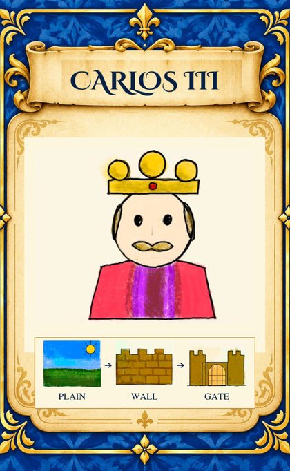 King Carlos III card